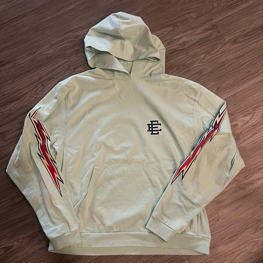 Eric Emanuel mint and Red Sweatshirt Hoodie